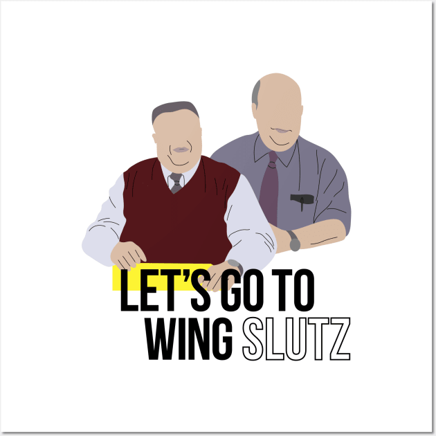 Brooklyn 99 Hitchcock & Scully Wall Art by EllaPhanta